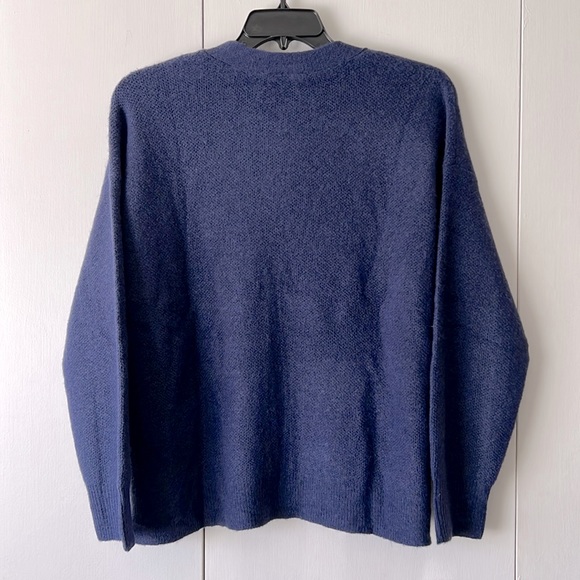 NWT LOFT Cardigan - Blue button front Sz XL - Picture 3 of 7